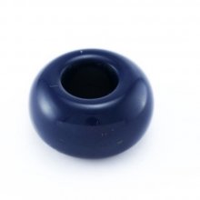 Navy Blue resin washer x 5 pieces