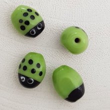 2 Oval beads 16/13 mm N°03
