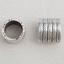 Pearl tube Silver N°08