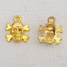 Skull and crossbones charm N°15