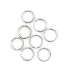 2 Open Junction Rings 13 mm Stainless