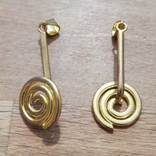 Golden PM spiral hanger
