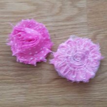 Frayed Fabric Flower Fancy No. 25