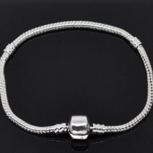 European Clip Bracelet 16cm Smooth clasp