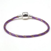 European Clip Bracelet 18 cm Smooth clasp N°27-02