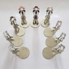 Earring Stands Clips Plateau N°01 2nd Choice x 10 Pairs