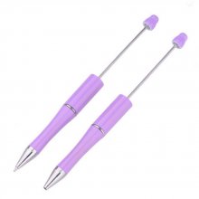 Lilac Violet Decorative Bead Pen to customize x 1 piece