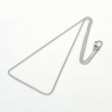 Necklace N°14 in stainless steel 45 cm