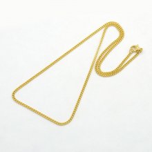 Necklace N°14 in stainless steel 50 cm Gold