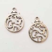 Miscellaneous Charm N°016 Silver Round