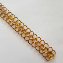20 cm chain link form 8 connected color Gold