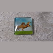 square glass cabochon 30mm 014 