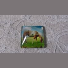 square glass cabochon 30mm 001 