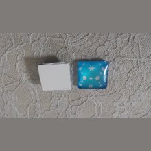 square glass cabochon 25mm 024 