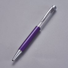 Bead decorating pen empty tube to customize silver indigo x 1 piece