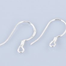 925 silver hook earring holder N°08 x 1 pair