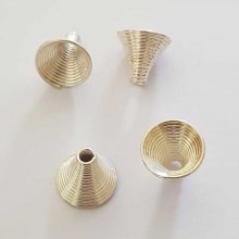 Spiral Cone Cup N°13 Silver.