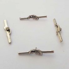 Bar Rod For Silver Metal Clasp N°15