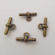Bar Rod For Silver Metal Clasp N°19 Bronze