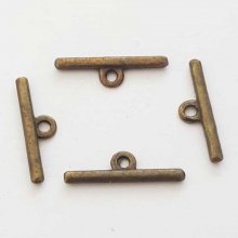 Bar Rod For Silver Metal Clasp N°20 Bronze