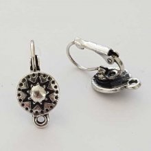 Dormeuse Earring Holder N°105 x 1 Pair Silver