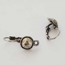 Dormeuse Earring Holder N°115 x 1 Pair Silver