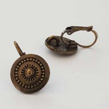 Dormeuse Earring Holder N°116 x 1 Pair Bronze
