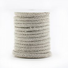 Corde polyester Regaliz 8 x 10 mm Beige