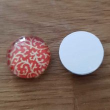 cabochon rond en verre 18mm divers 007