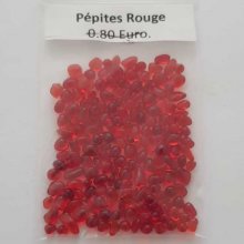 Micro bille Pépite Rouge sachet de 4 Grammes