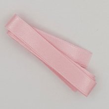 Ruban satin Rose Clair double face de 16 mm x 1 mètre