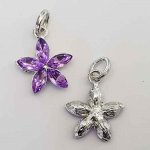 Flower charm N°02 x 10