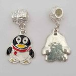 Penguin Charm N°01 x 2 Pieces