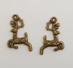 Deer Charm N°02 x 2 Pieces