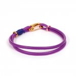 Double Uni Purple European Bracelet