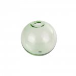 1 Round glass ball of 12mm Green to fill