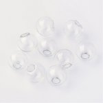 Glass balls round 08mm 20 pieces to fill