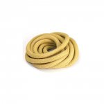 40 cm climbing rope round 10 mm Beige