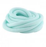 40 cm climbing rope round 10 mm Water Green