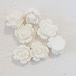 Synthetic Flower 09 mm N°01-03 White