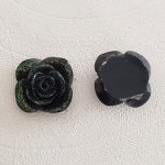 Synthetic Flower 20 mm N°05-03 Black