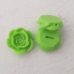 Synthetic flower 17 mm N°04-24 Light green