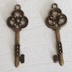 Key Charm N°20 Bronze