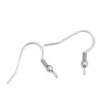 Earring holder Stainless steel hook N°03 x 5 pairs