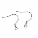 Earring holder Stainless steel hook N°06 x 1 pair