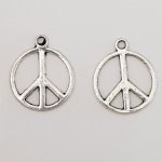 Peace & Love Charm N°05 Silver 