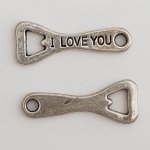 Charm Bottle Opener Bottle Opener Cap N°01 Silver