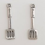 Charm Spatula Kitchen N°01 Silver