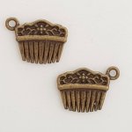 Hair comb charm N°02 Bronze