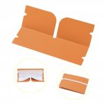 Orange Plastic Storage Clip Organizer